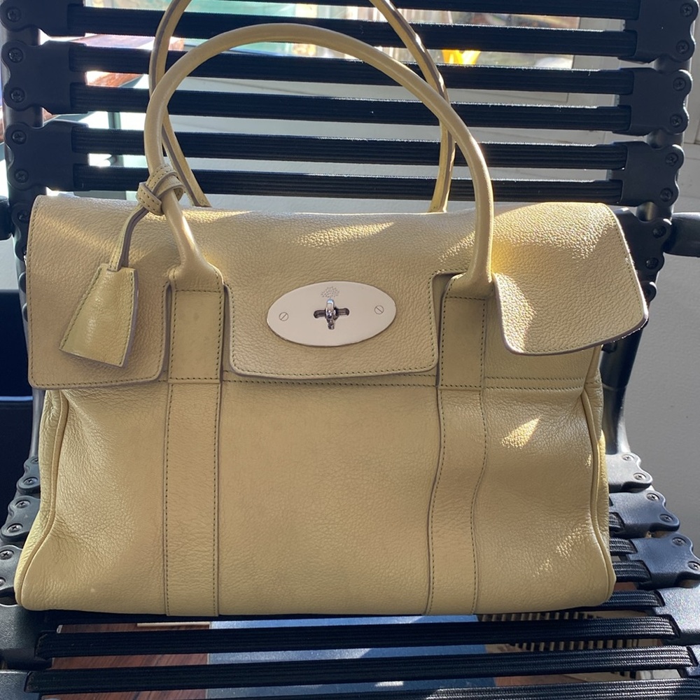 Authentic Mulberry Bayswater Handbag and n Celery